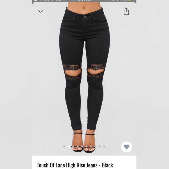 FashionNova High Rise Jeans - Picture 1 of 1